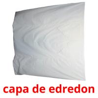 capa de edredon picture flashcards