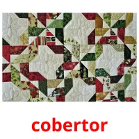 cobertor picture flashcards