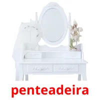 penteadeira cartões com imagens