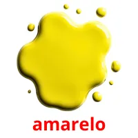 amarelo flashcards illustrate