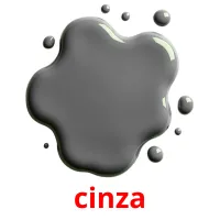 cinza flashcards illustrate