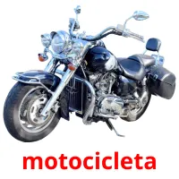 motocicleta cartões com imagens