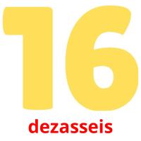 dezasseis card for translate