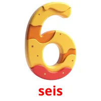 seis flashcards illustrate