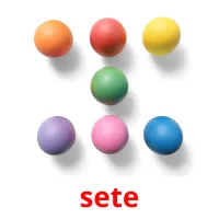 sete flashcards illustrate