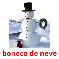 boneco de neve cartões com imagens