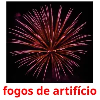 fogos de artifício cartões com imagens