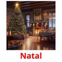 Natal cartões com imagens