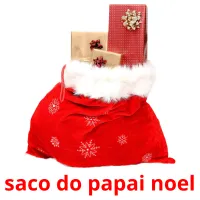 saco do papai noel cartões com imagens