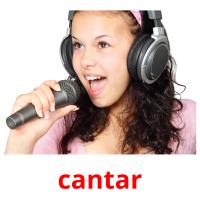 cantar picture flashcards