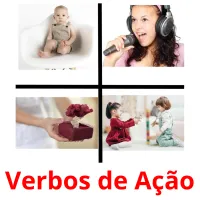 Verbos de Ação cartões com imagens