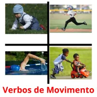 Verbos de Movimento cartões com imagens