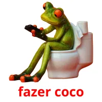 fazer coco cartões com imagens