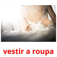 vestir a roupa cartões com imagens