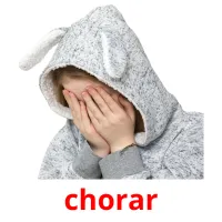 chorar cartões com imagens