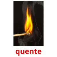 quente cartões com imagens