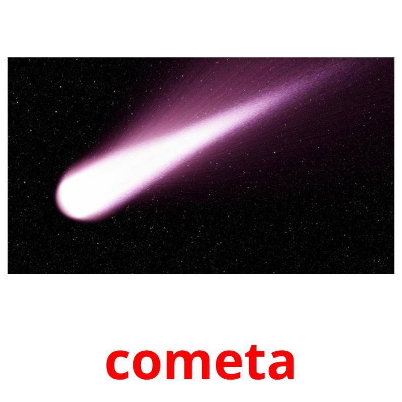 cometa picture flashcards