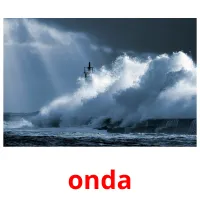 onda cartões com imagens