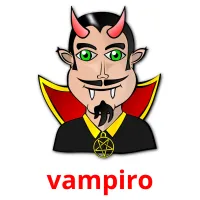 vampiro cartões com imagens