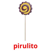 pirulito picture flashcards