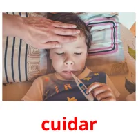 cuidar picture flashcards