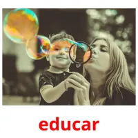 educar picture flashcards