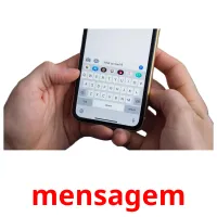 mensagem picture flashcards