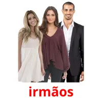 irmãos cartões com imagens