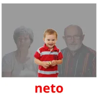 neto cartões com imagens