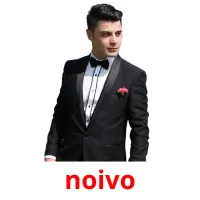 noivo cartões com imagens