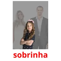 sobrinha cartões com imagens