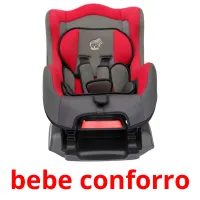 bebe conforro flashcards illustrate