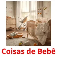 Coisas de Bebê cartões com imagens