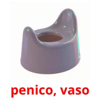 penico, vaso cartões com imagens