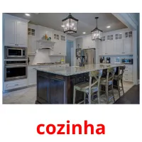 cozinha cartões com imagens