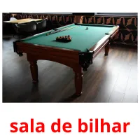 sala de bilhar ansichtkaarten