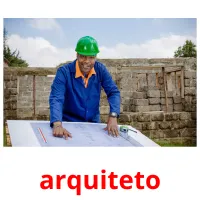 arquiteto cartões com imagens