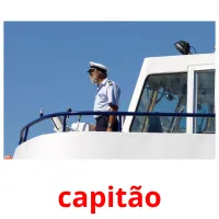 capitão cartões com imagens