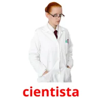 cientista cartões com imagens