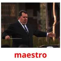 maestro cartões com imagens
