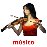 músico cartões com imagens