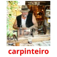 carpinteiro cartões com imagens