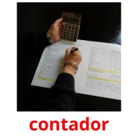 contador cartões com imagens