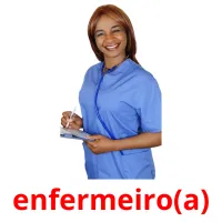 enfermeiro(a) cartões com imagens