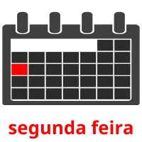 segunda feira cartões com imagens