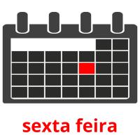 sexta feira picture flashcards