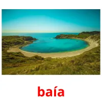 baía cartões com imagens