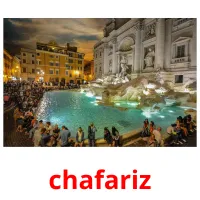 chafariz cartões com imagens