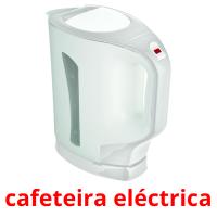 cafeteira eléctrica picture flashcards