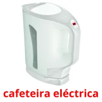 cafeteira eléctrica picture flashcards